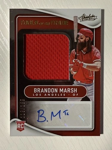 Brandon Marsh 2022 Panini Brandon Marsh Auto