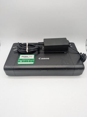 Canon PIXMA iP110 Wireless Inkjet Printer Portable Compact Powers On Untested