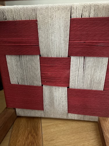 Vintage Chair Child's Woven Small Boho Prop Display Natural Mid Century MCM 60s - Picture 5 of 5
