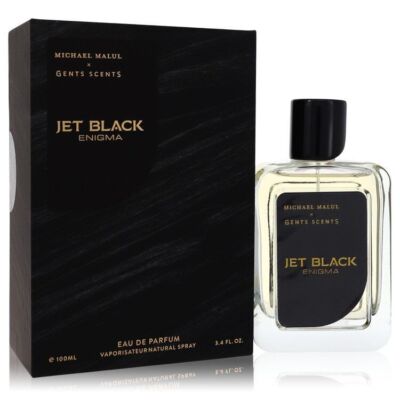 Jet Black Enigma by Michael Malul Eau De Parfum Spray 3.4oz/100ml for Men