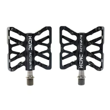 KCNC KPED12 MTB Extrusion and CNC Platform Pedals , Black
