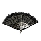 Lace Black Vintage Hand Fans