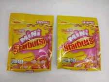 (Lot Of 2) Starburst Mini Fave Reds Watermlon Chrry Strwbrry FP 8oz Ea (Sealed)*