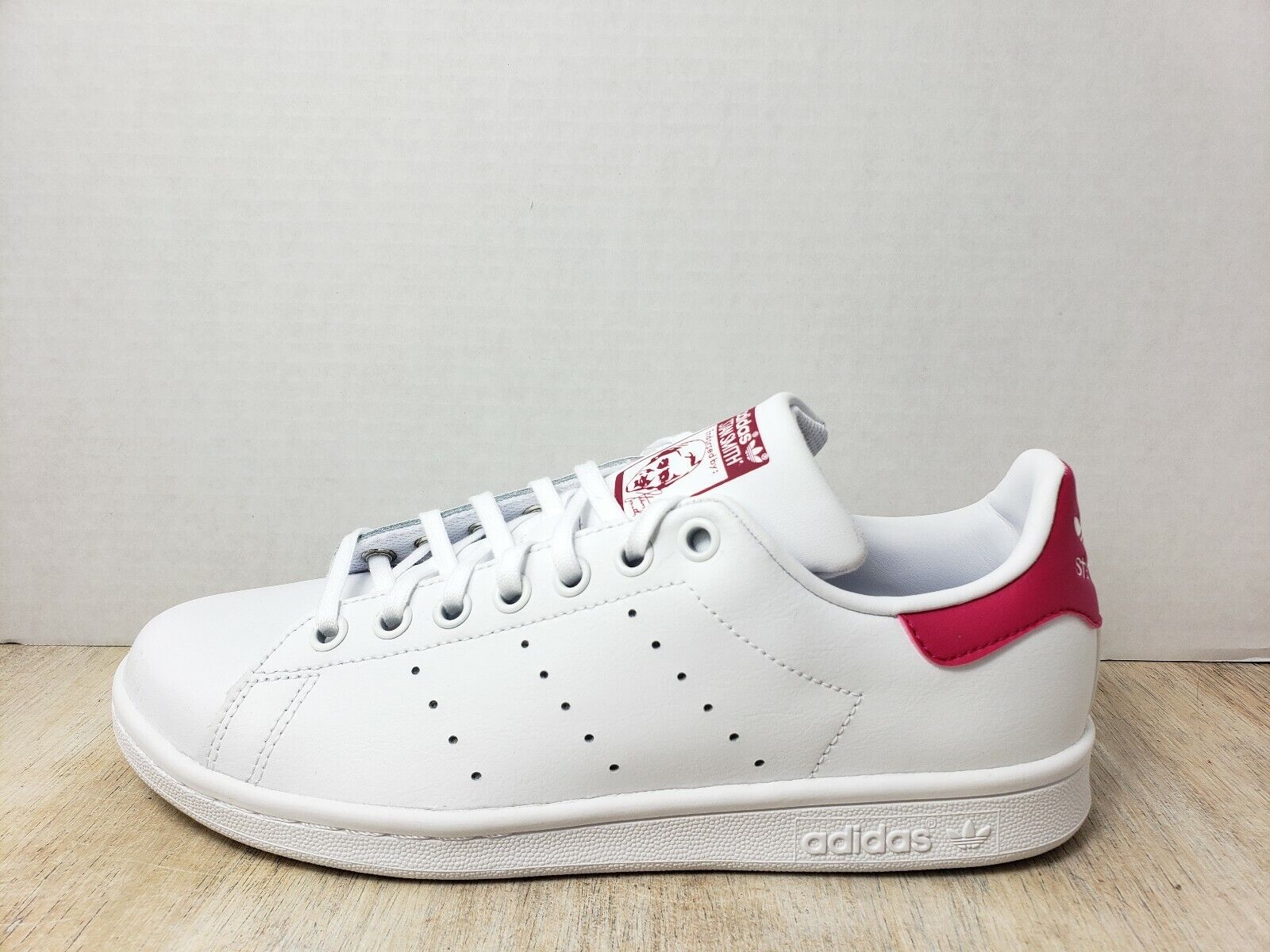 Adidas Stan Smith Big Shoes/Sneakers Pink [Size 6] B32703 | eBay