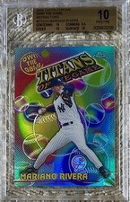 2000 TOPPS CHROME TITANS OF THE GAME REFRACTOR MARIANO RIVERA BGS 10 POP 1