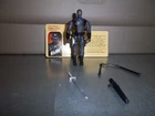 3.75’” G.I. Joe Cobra Snake Eyes with Sword, Holder, Numchucks, & Card