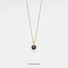 Custom Photo Projection Picture Inside Memorial Necklace in 925 Sterling Silver