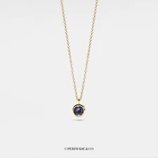 Custom Photo Projection Picture Inside Memorial Necklace in 925 Sterling Silver