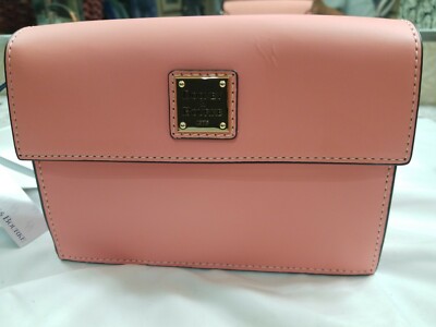 Dooney & Bourke Light Pink Small East/West Flap Leather  display picture 3
