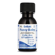 DrKids Fussy Baby Liquid Dietary Supplement Gripe Water Alternative 3.4 Fl. O...
