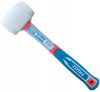 Gummihammer 45Mm Schonhammer Rundhammer Fiberglas Fliesenhammer Ausbeulhammer