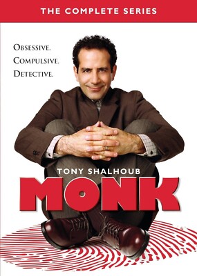 MONK The Complete Series (DVD, 2020, 32-Disc Set, Seasons 1-8) NEW