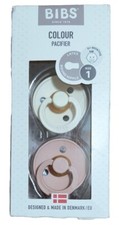 Bibs Pacifier - 0-6 Months - Size 1 -  2 Pacifiers 
