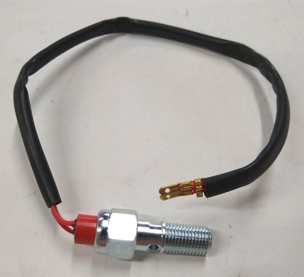 Brake Light Switch Banjo Bolt 3/824 (10mm) Thread For Harley Chopper