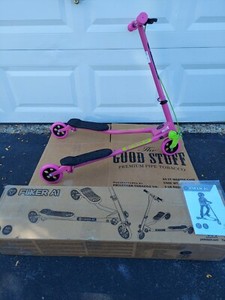 Used Once Yvolution Y Fliker A1 Swing Scooter,Age:5+,Max 110 LBs,Local Pick Up