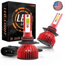 9006 Hb4 Led Headlights Low Beam Bulbs 36000lm 300 Brighter 6000k Xenon White