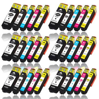 30 Tintenkartuschen für EPSON Expression Premium Drucker XP-830 XP-900 XP-7100