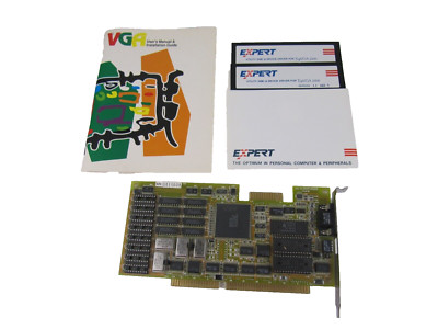Western Digital VGA Graphics Card WDC WD90C00-JK XP6672 Video Retro Board