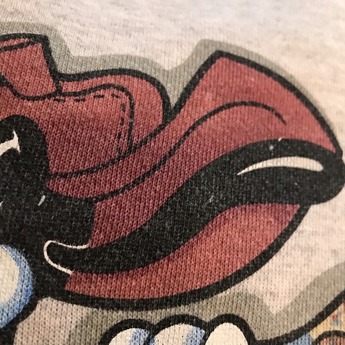 Felpa Mickey Unlimited Street Clothes Topolino Minnie Pippo Grigio 3XL Vintage - Foto 5 di 8