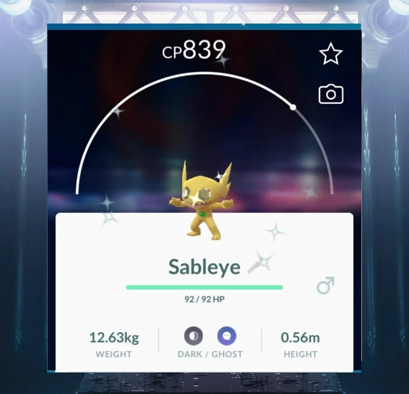 Shiny Sableye - Pokemon Go