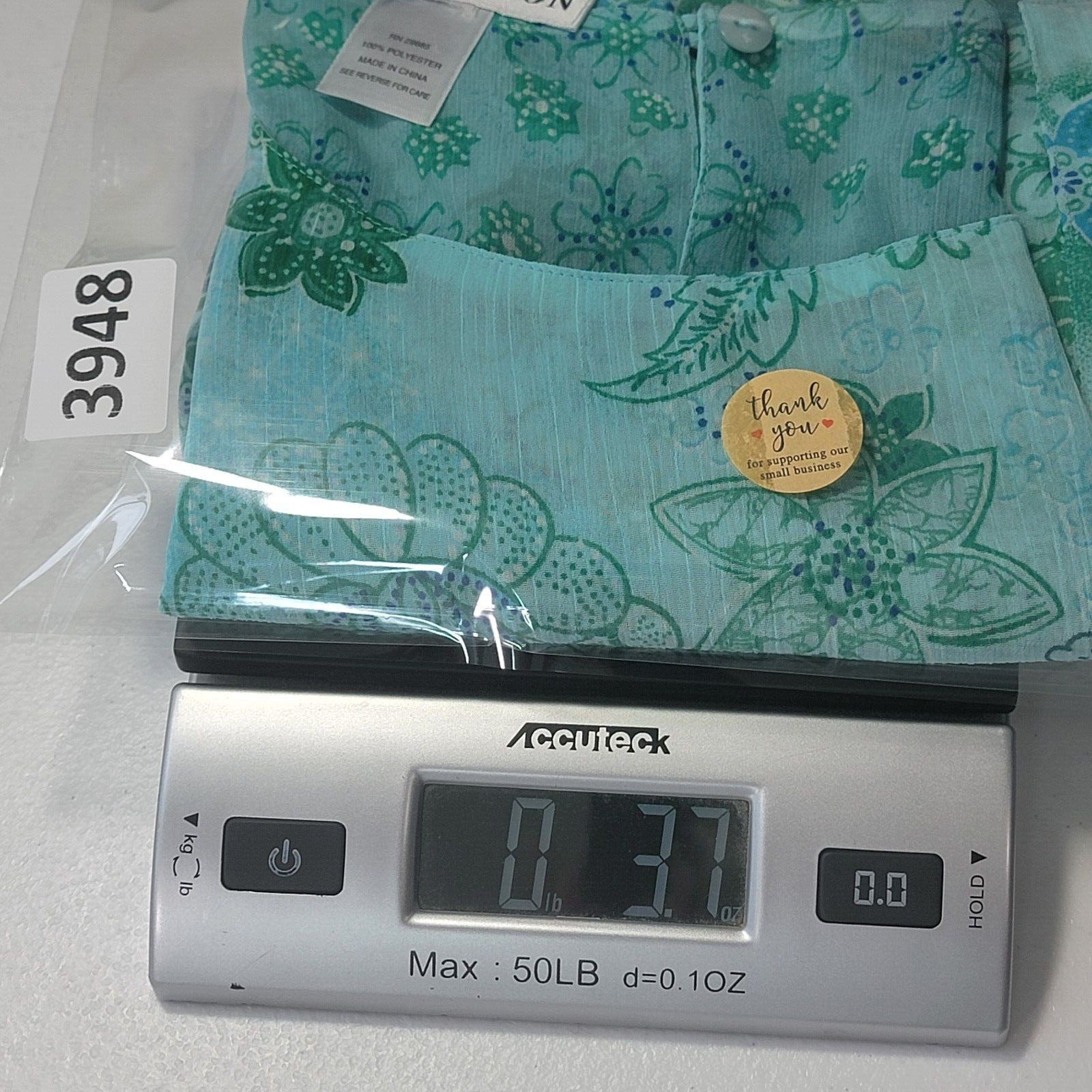 Pendleton Blue Lagoon Reversible Sheer Top Womens… - image 14