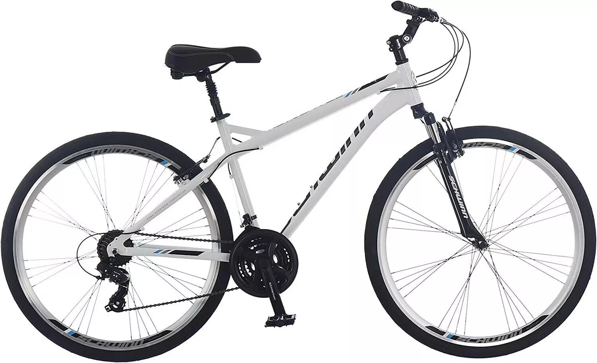 Schwinn Network Adult Hybrid Bike 700c Wheels 21 Speed White S4026CAZ