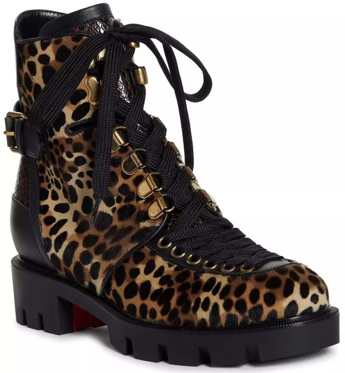 Christian Louboutin Combat Boots