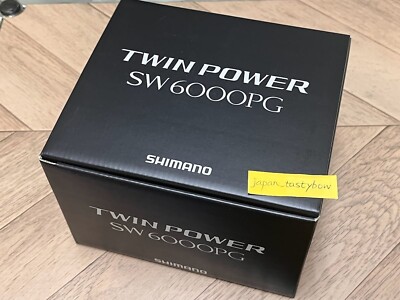 Shimano 21 TWIN POWER SW 6000PG 4.6 Spinning Reel Brand New Made