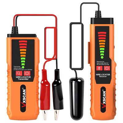 VXSCAN Underground Kabel Draht Locator, F04 Wire Tracer Tester Mit