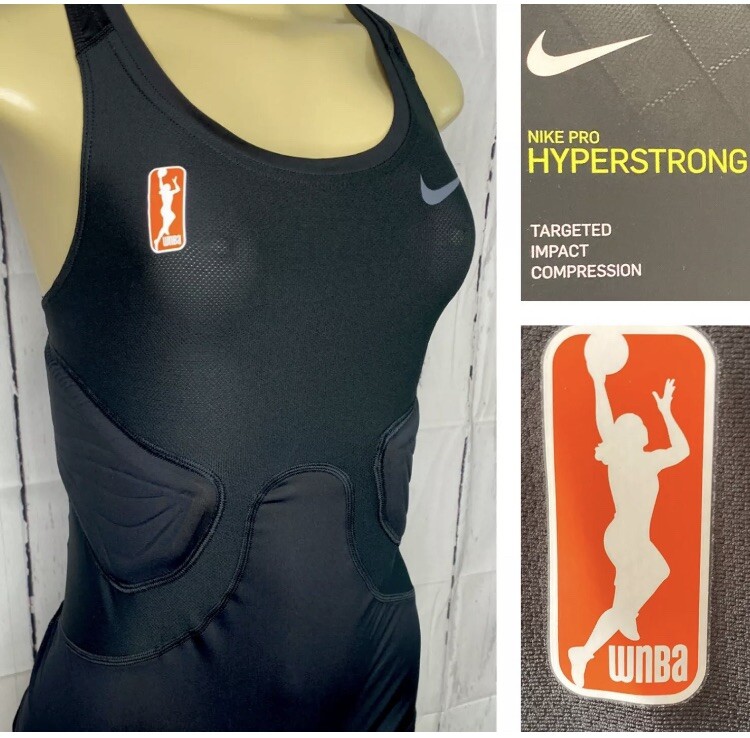 Nike Pro Hyperstrong WNBA Team Issued Compression Tank Top Padded Women XL