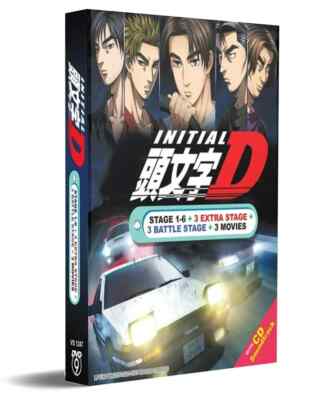 Initial D Complete Series Collection DVD (English Dub) (Anime) | eBay