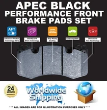 APEC BLACK Performance Front Pads for AUDI A6 2.0 TFSI 2011-2013