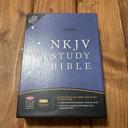 NKJV Study Bible by Thomas Nelson Publishing Staff (2008, Bonded ...