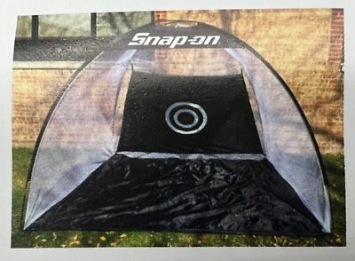 Snap-On Tools Collectible Golf Practice Net With Carrying Bag