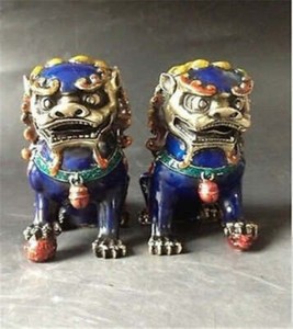 Cloisonne Foo Dogs | eBay