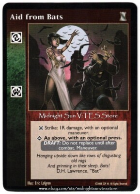 Aid from Bats Keepers of Tradition V:TES VTES Vampire CCG