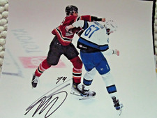 MONTANA ONYEBUCHI SIGNED 8x10 MATTE PHOTO UTAH HC TUCSON ROADRUNNERS (C)