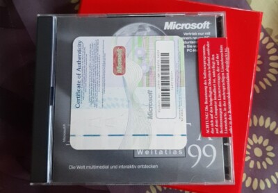 Microsoft · Encarta 99 · 2 CD · OEM-Vollversion · mit Produktkey