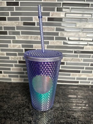 Starbucks Studded Blue Purple Ombre Coffee Tumbler Cold Cup - Grande 16 oz  | eBay