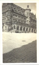 Allemagne, Rothenburg ob der Tauber Vintage silver print Tirage argentique  