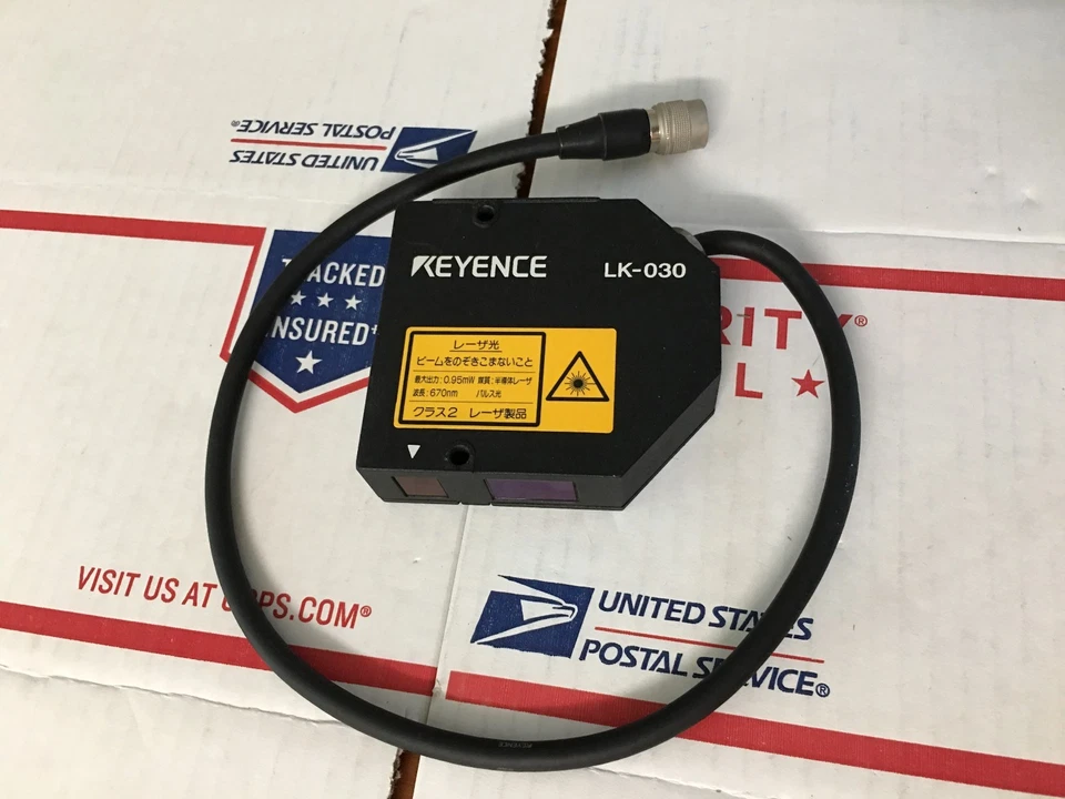 KEYENCE LK-030 LASER DISPLACEMENT SENSOR HEAD, 30 MM, WARRANTY - Image 2 of 4