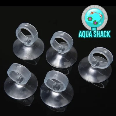 Suction Cups for Aquarium Fish Tank Filter Hosing Pipe - 16mm Suckers Pump Clip
