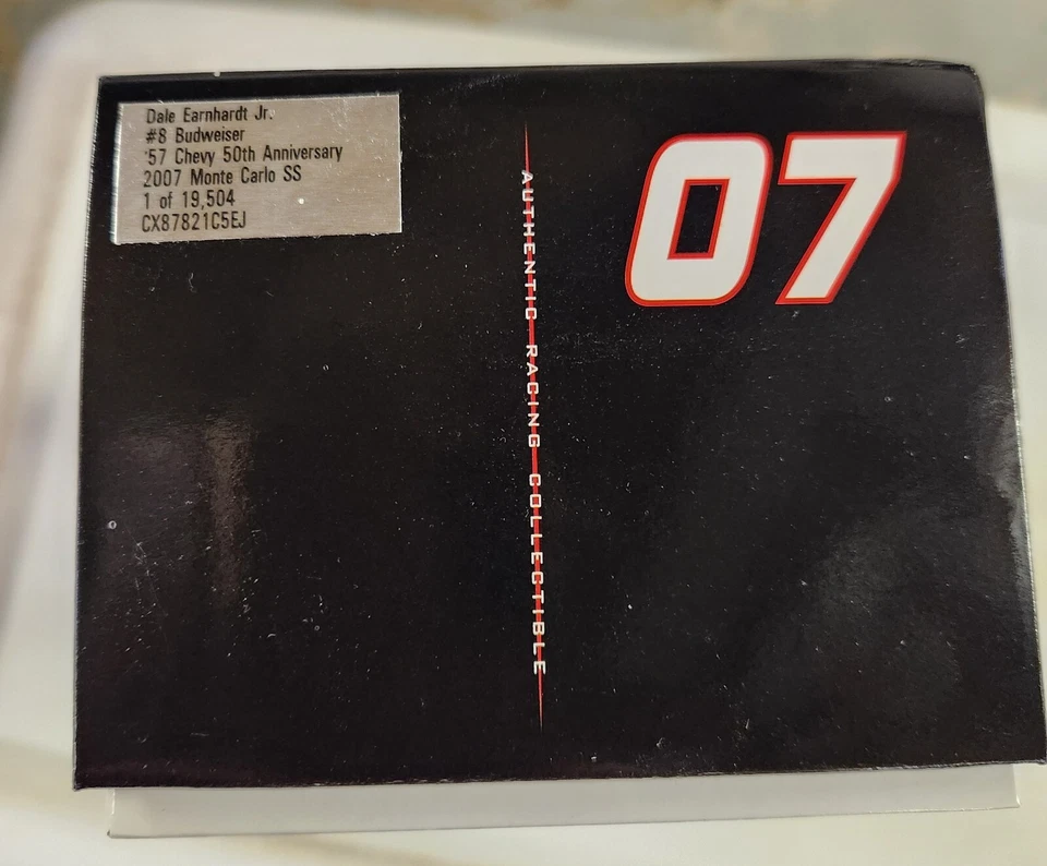 Dale Earnhardt Jr #8 Budweiser 57 Chevy 50th Anniversary 2007 1:24 NASCAR MA - Image 3 of 3