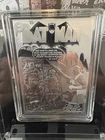 3 oz . Bar  Batman silver  w/COA new in box 42/300 Made