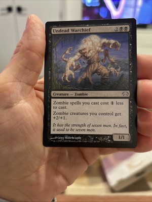 2x Undead Warchief - Foil - EN (Gebraucht) in St. Gallen für CHF 9
