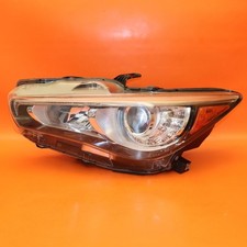 Infiniti Q50 Headlight Left Driver 2014 2015 2016 2017 Led Non-afs Oem