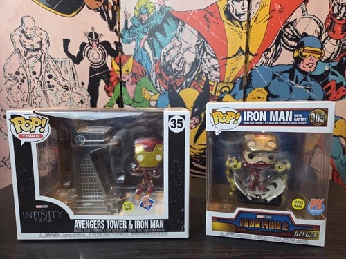 Funko Pops Marvel Iron Man Lot