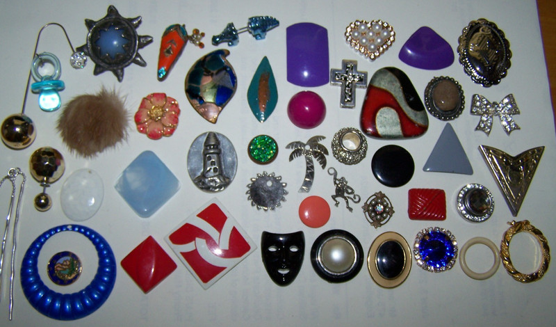 JewelryParts Lot Craft JewelryMaking Art Lighthouse Monkey Mask Bow Pacifier Bow