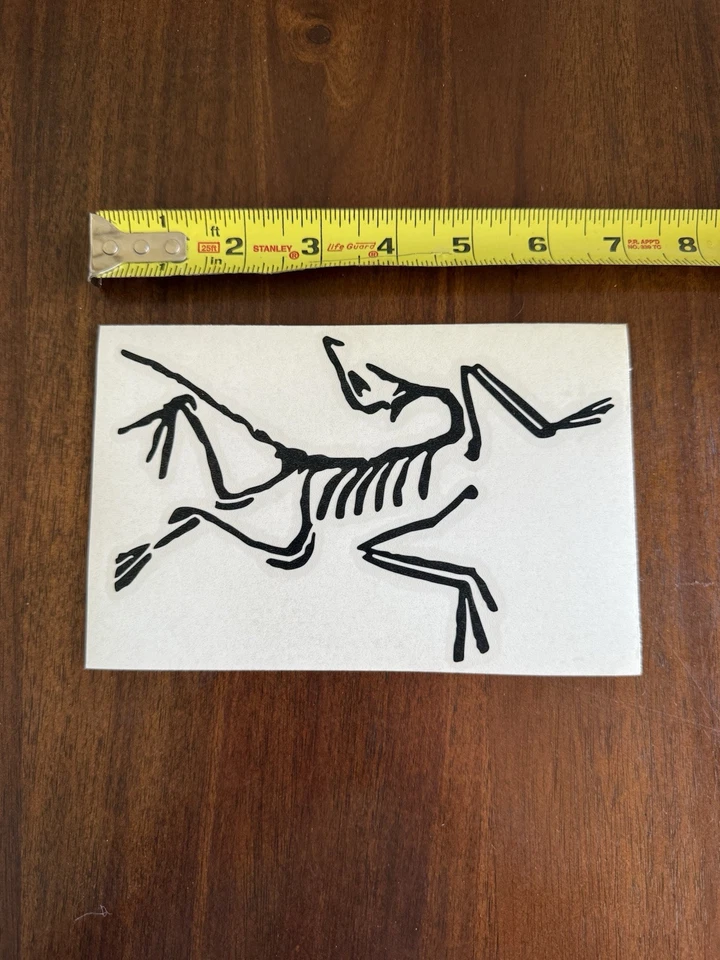 Arc’Teryx Arc Teryx Black Logo Sticker/Decal Vinyl Outdoor Approx 7”