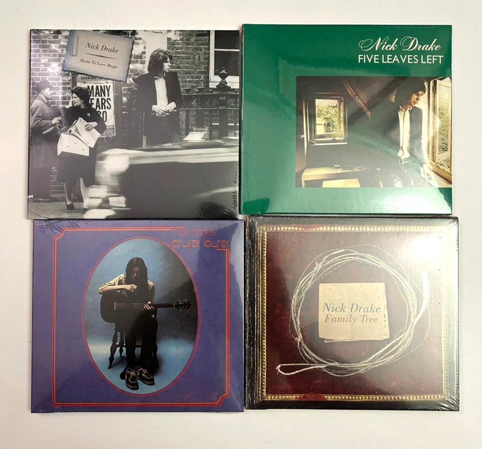 N.R. Drake - 69 Tuck Box Nick Drake 4 CD 4 POSTERS Box Set READ Sealed Foto 2 de 4